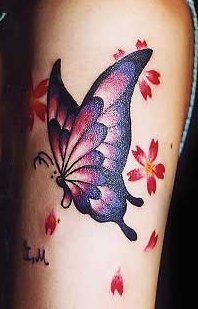 skqlanstls skqlxkxn butterfly tattoo 񹮽 Ÿ