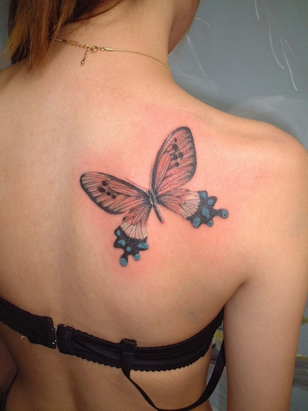 skqlanstls skqlxkxn butterfly tattoo 񹮽 Ÿ