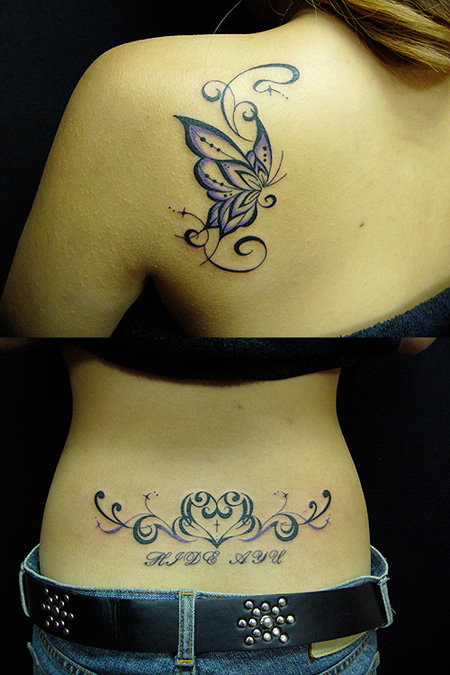 skqlanstls skqlxkxn butterfly tattoo 񹮽 Ÿ