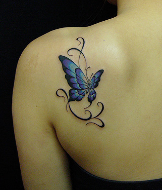 skqlanstls skqlxkxn butterfly tattoo 񹮽 Ÿ