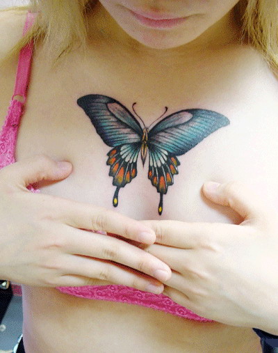 skqlanstls skqlxkxn butterfly tattoo 񹮽 Ÿ