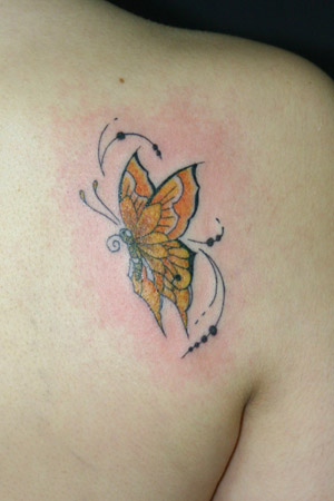 skqlanstls skqlxkxn butterfly tattoo 񹮽 Ÿ